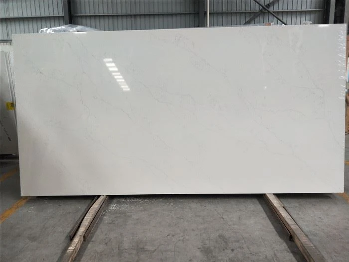 bianco carrara quartz kitchen