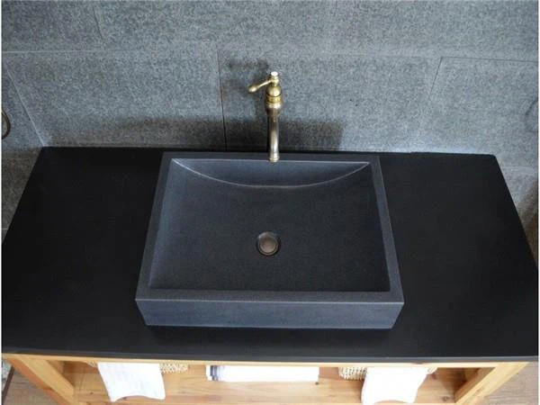 absolute black granite floor tiles countertop