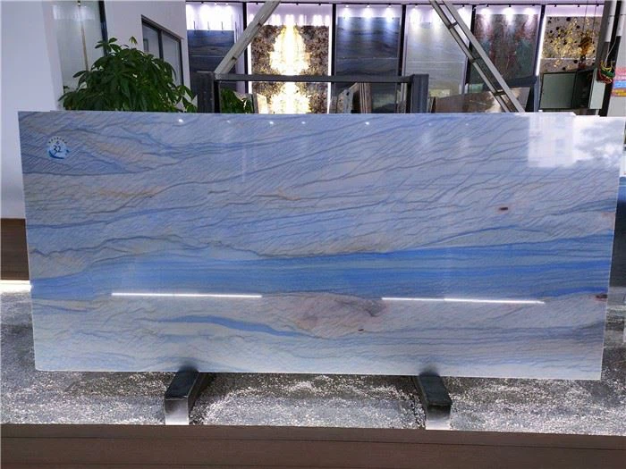 Blue Macaubas Quartzite Slab