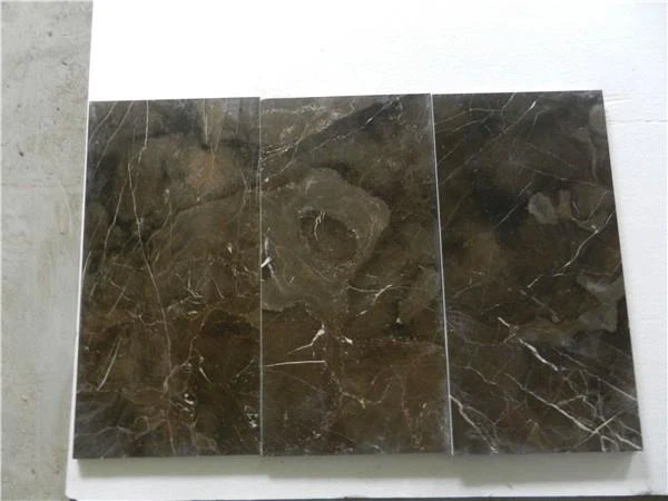 dark brown emperador marble tiles for background