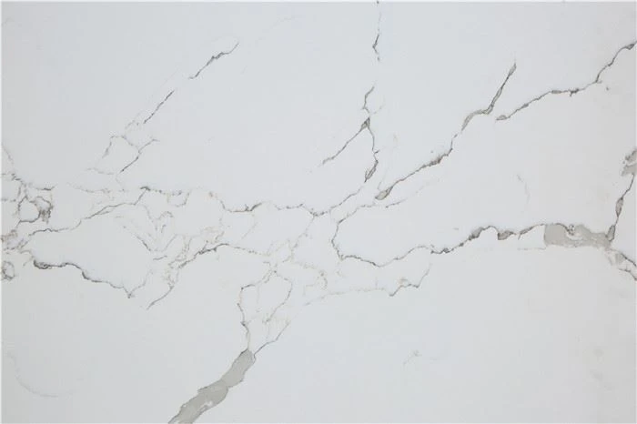 calacatta pearl quartz countertop for kitchen