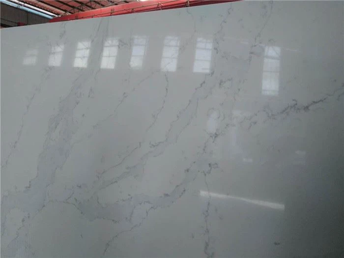 unique calacatta quartz compac polished