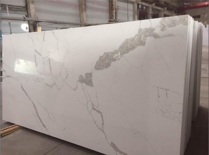 vadara calacatta blanco quartz slab
