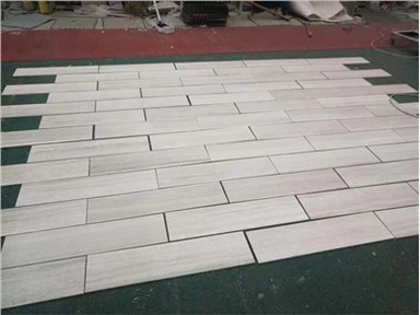 Valge puidust Vein marmorist plaadid