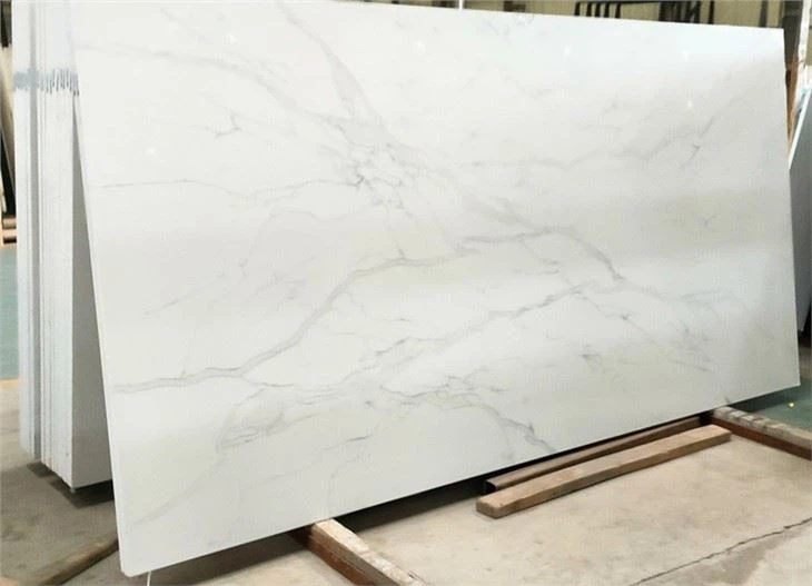 Statuario Vigaria Quartz Slabs