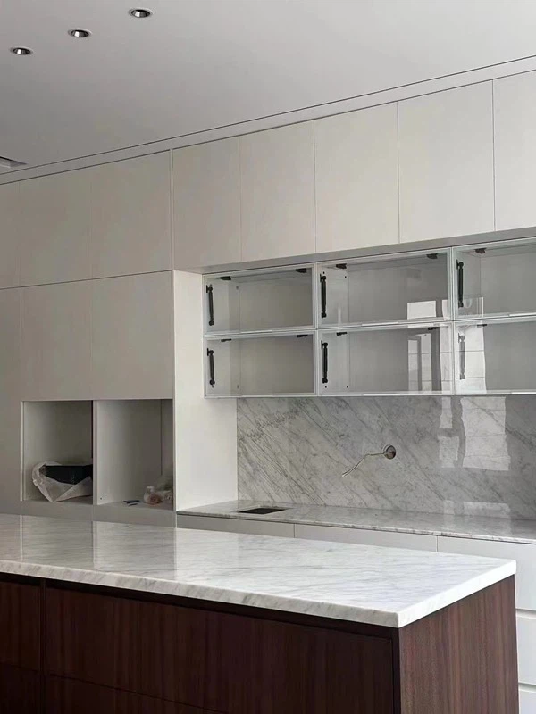 Bianco Carrara Marble Countertops
