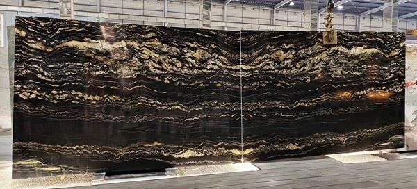 Black Taurus Granite Book Matched