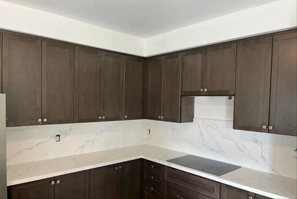 Calacatta Rocky Quartz Countertop