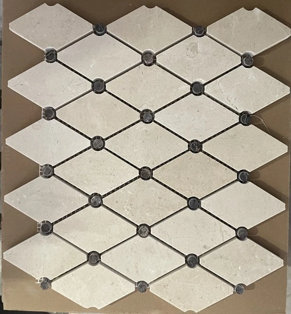 Diamond Marble Mosaic Tiles