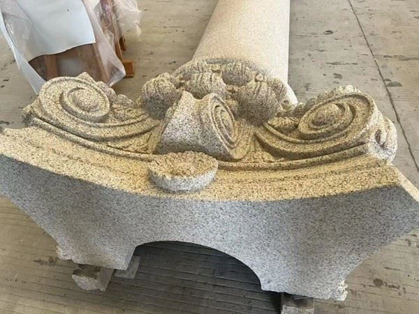 granite stone pillar