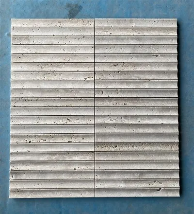 Beež travertiini soonega mosaiik