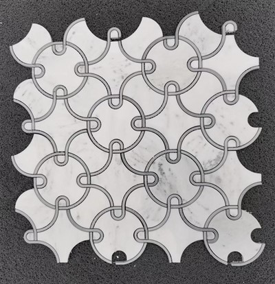 Waterjet Mosaic Backsplash