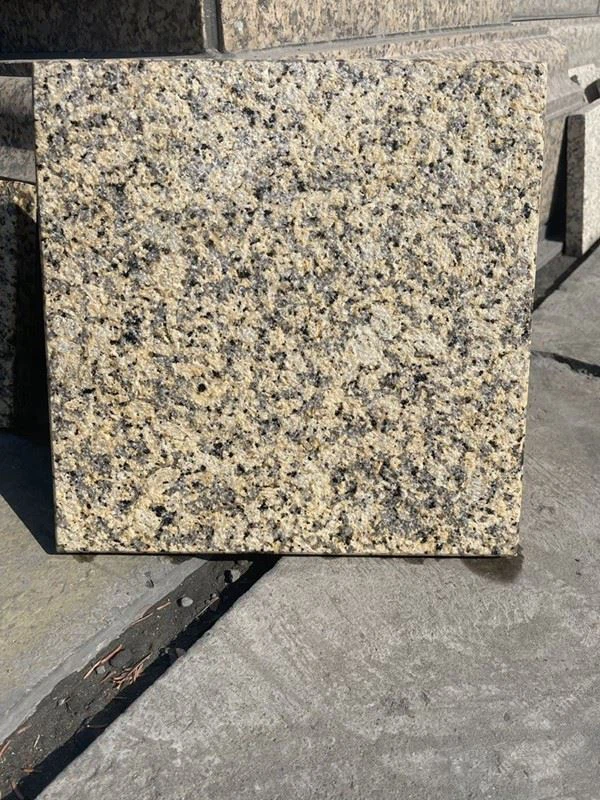 Chrysanthemum Yellow Granite tiles